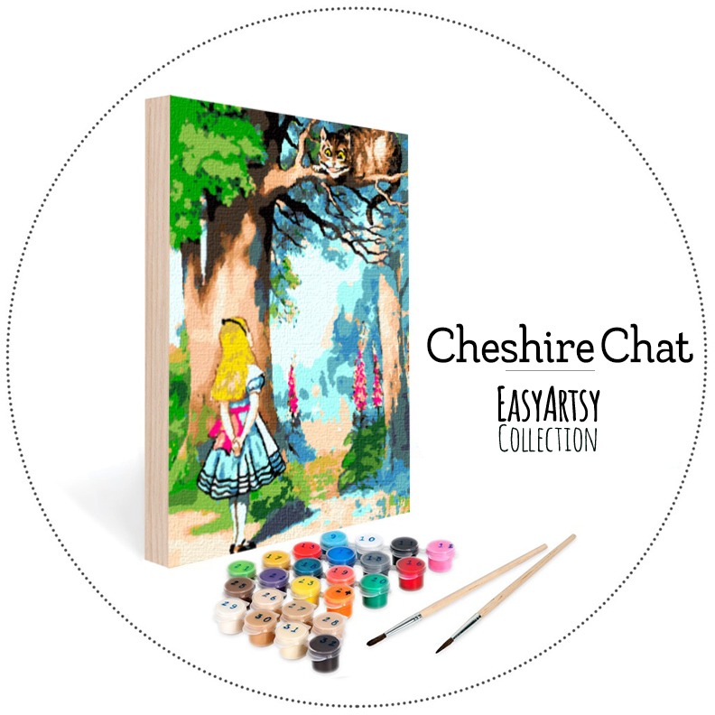 Cheshire Chat | EasyArtsy Paint by Number