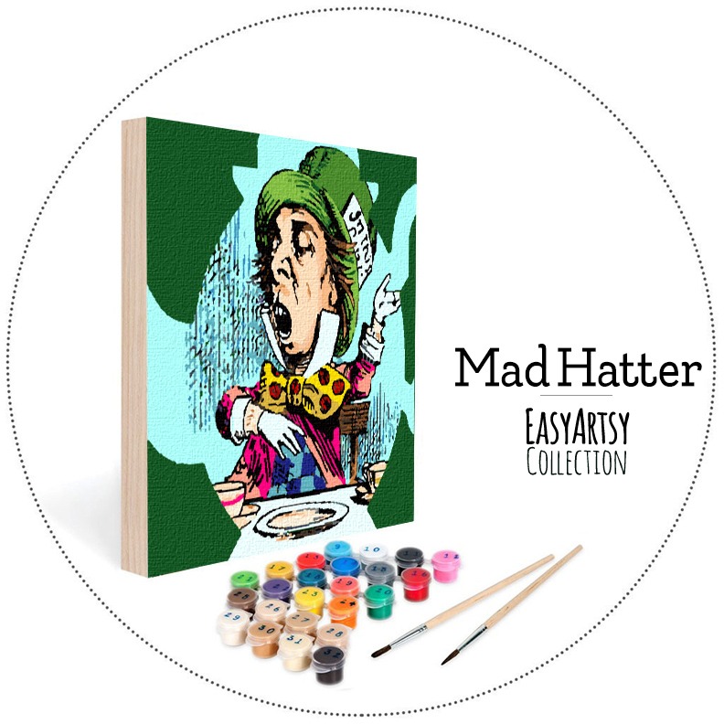 Mad Hatter | EasyArtsy Paint by Number