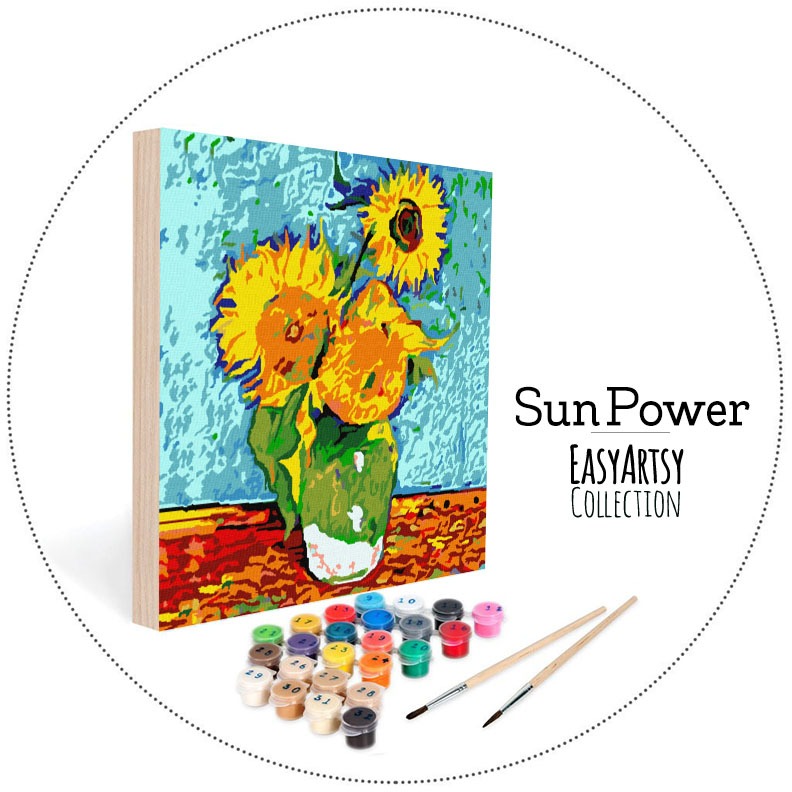 Sun Power | EasyArtsy Paint by Number