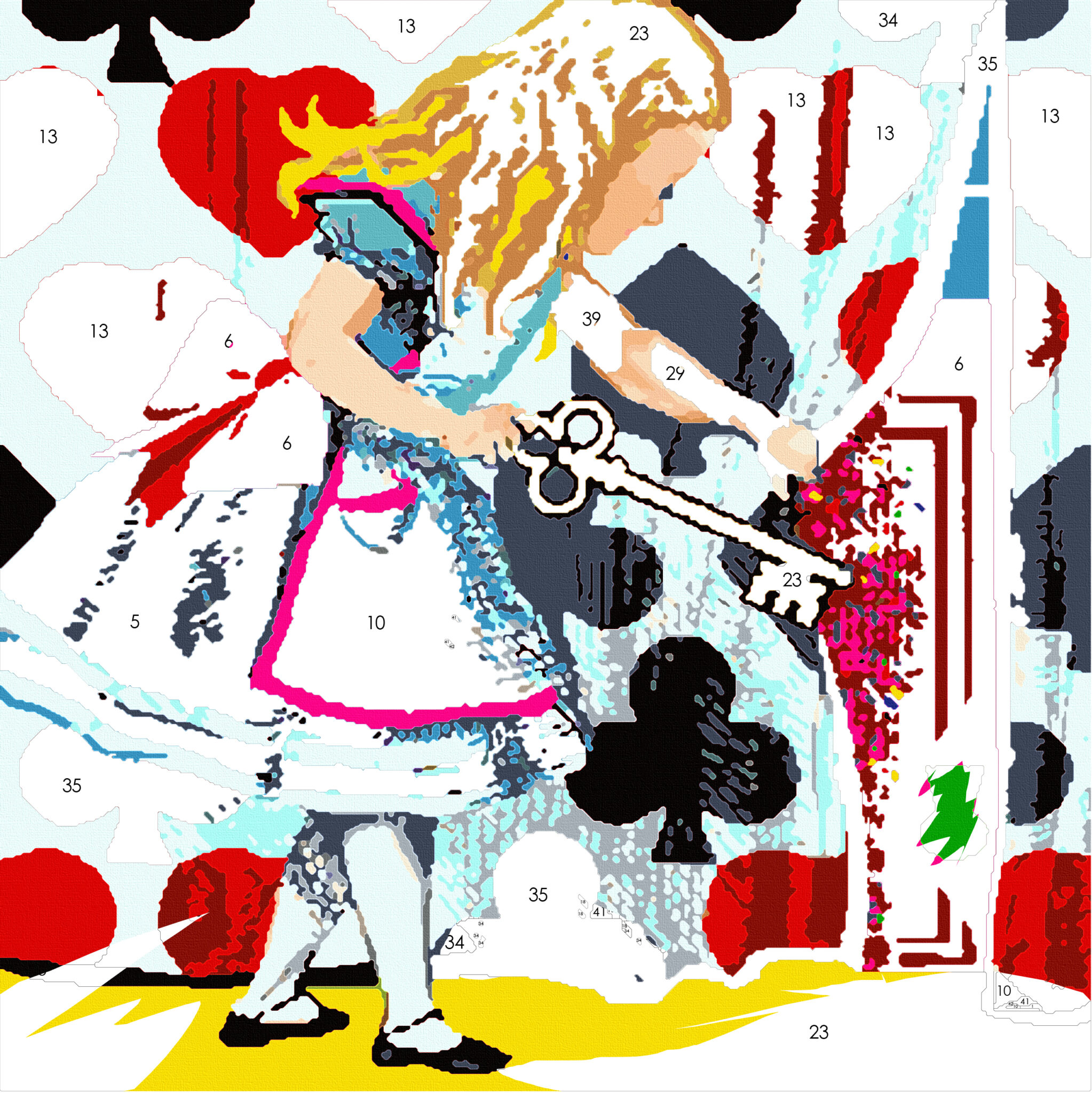 Alice | EasyArtsy Paint by Number
