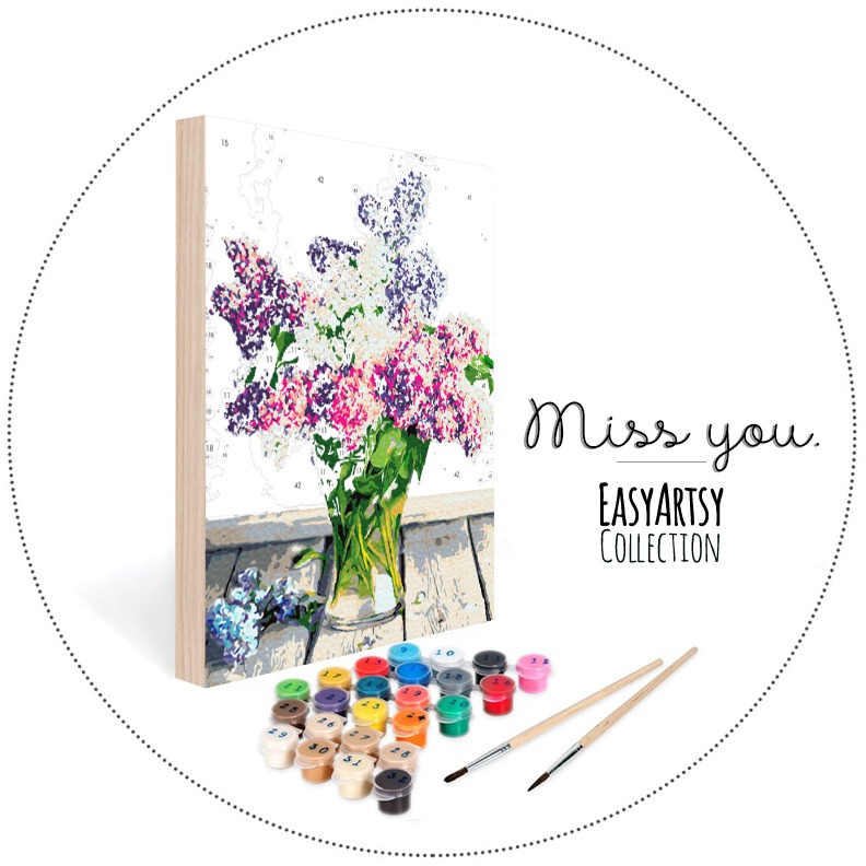 Miss You | EasyArtsy Paint by Number