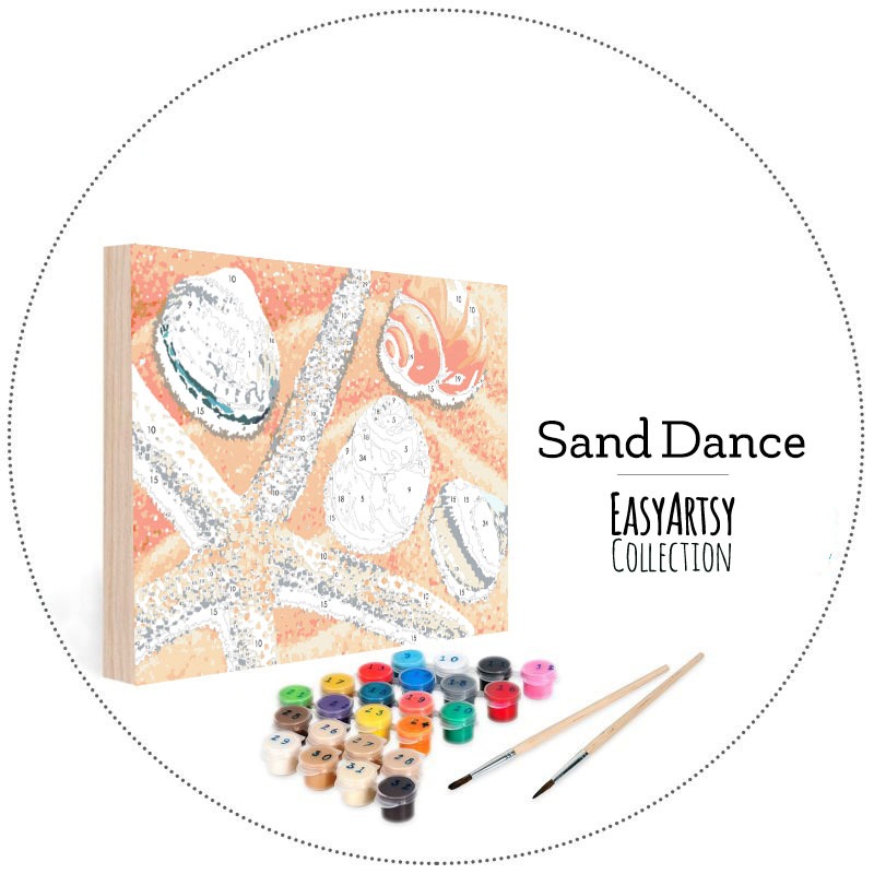 Sand Dance | EasyArtsy Paint by Number