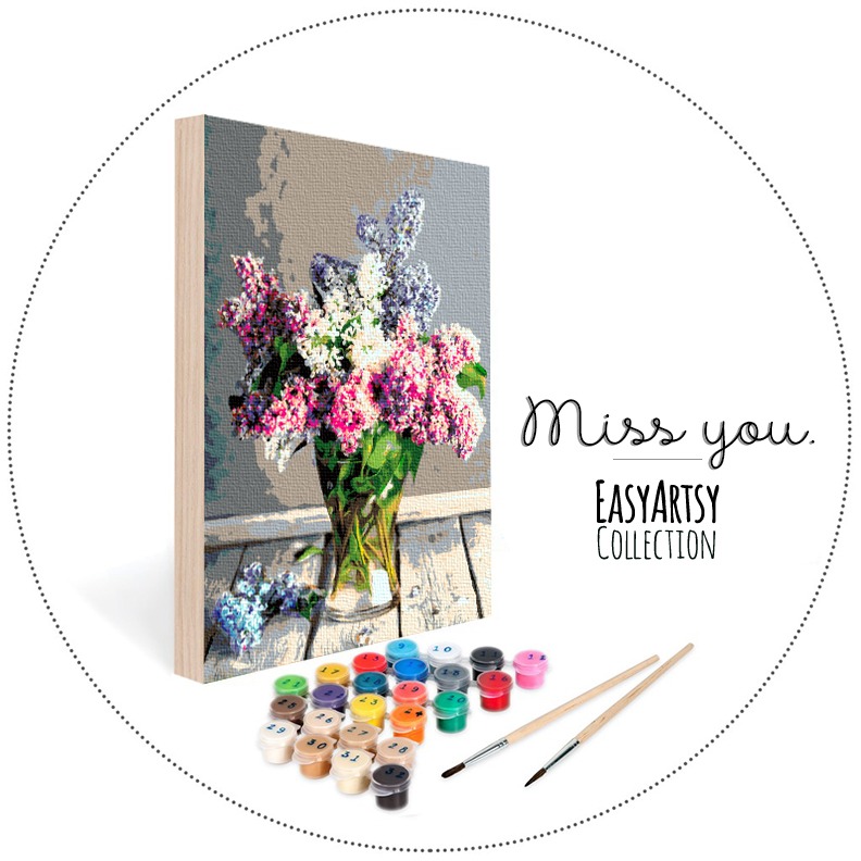 Miss You | EasyArtsy Paint by Number