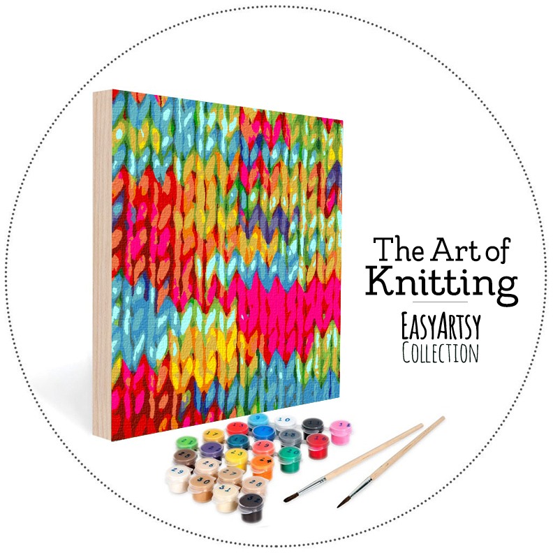 Art of Knitting | EasyArtsy Paint by Number