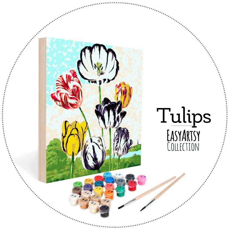 Tulips | EasyArtsy Paint by Number