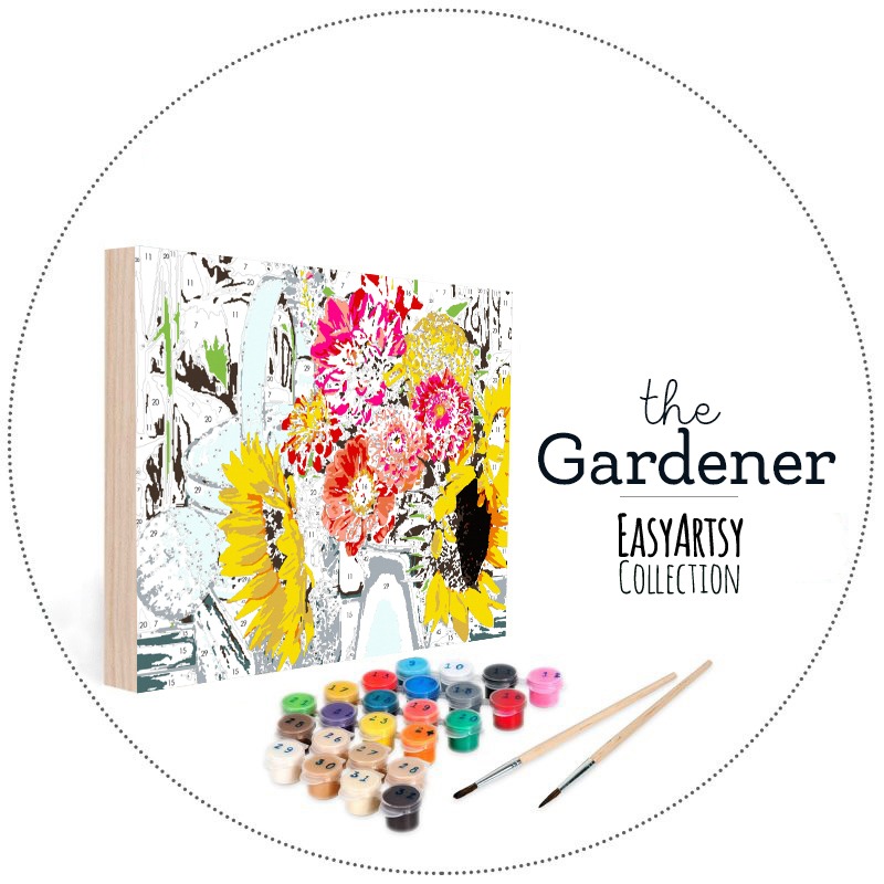 The Gardener | EasyArtsy Paint by Number
