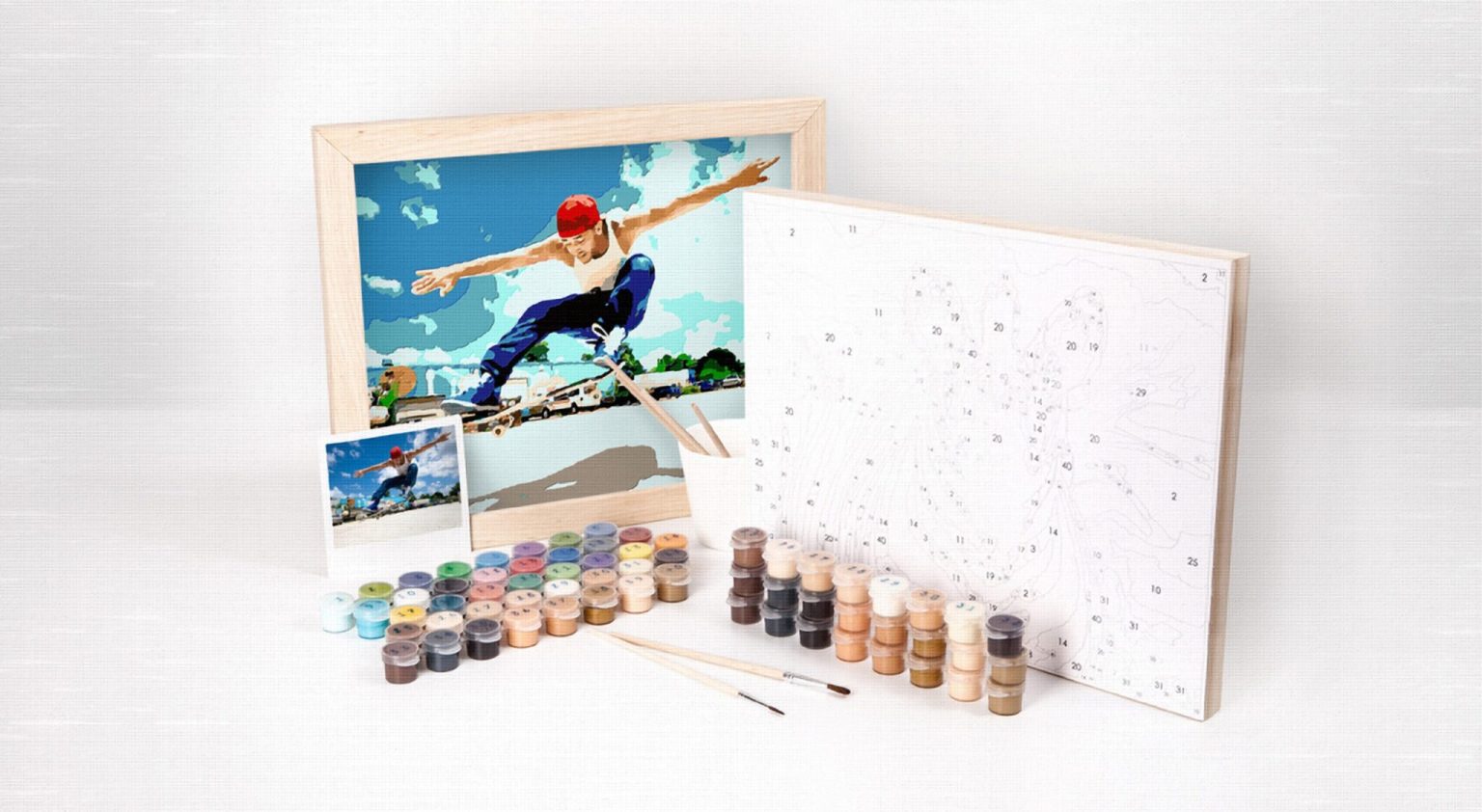 Classic Kit Custom Paint by Number Easy123Art